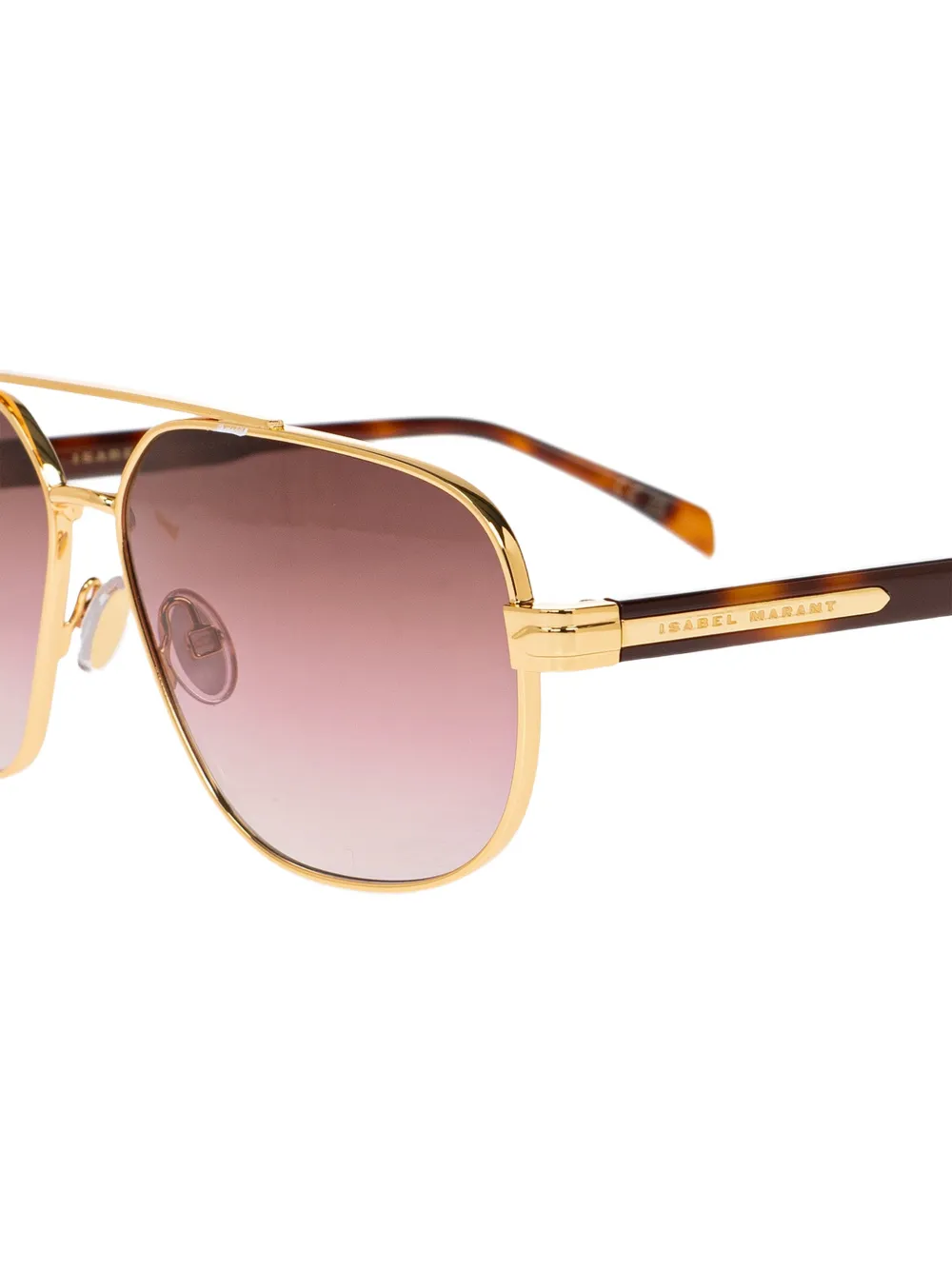 ISABEL MARANT Clero pilot sunglasses Goud