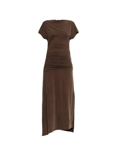 IRO Excess ruched midi dress