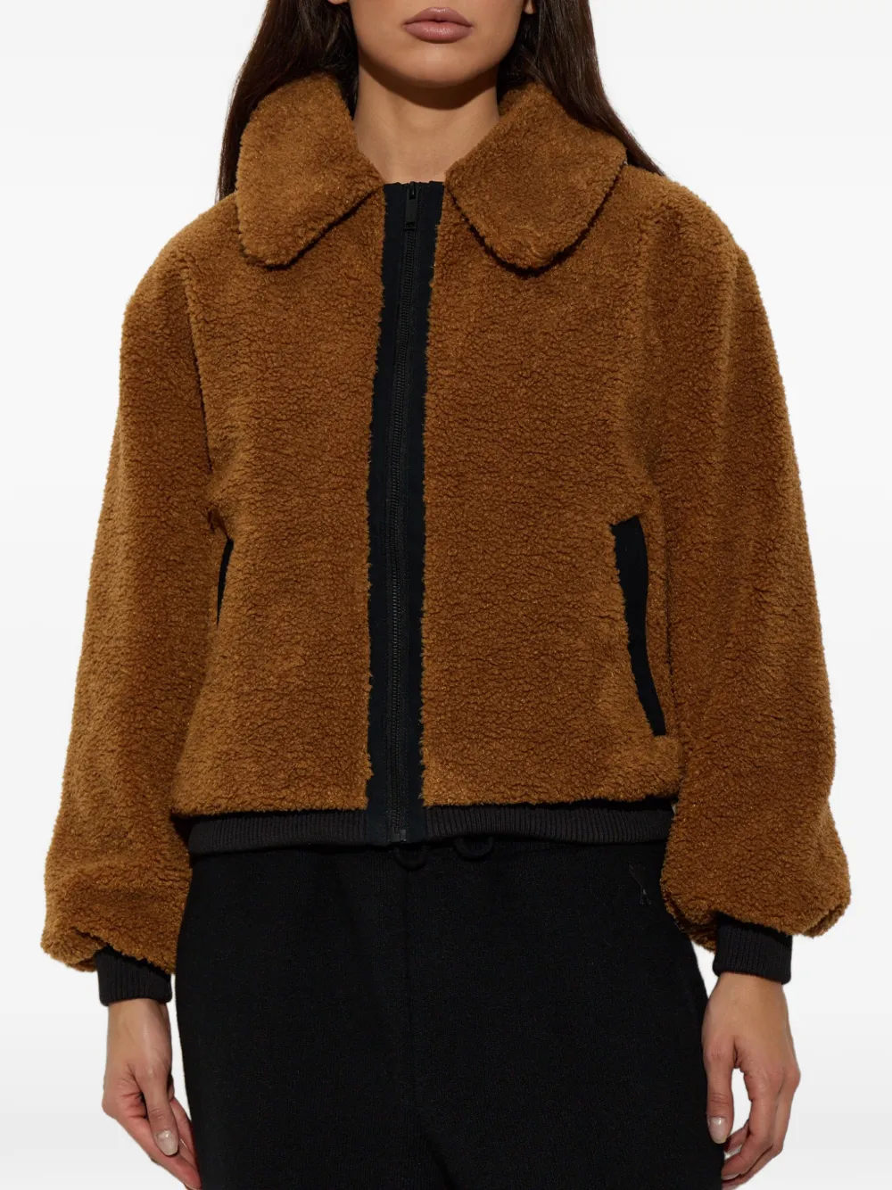 Canada Goose Willa fleece-texture jacket Bruin
