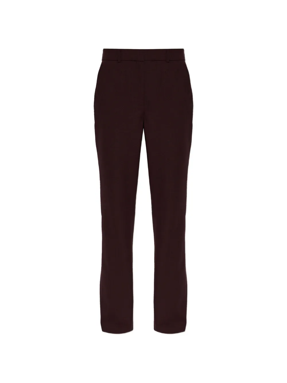 IRO Bingo straight-leg trousers Rood