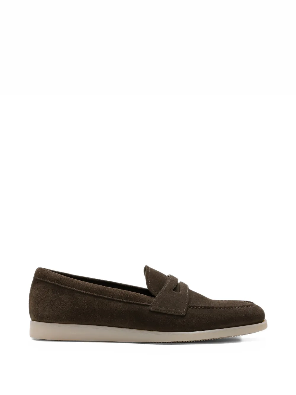 Church's Portsmouth suede loafers - Verde