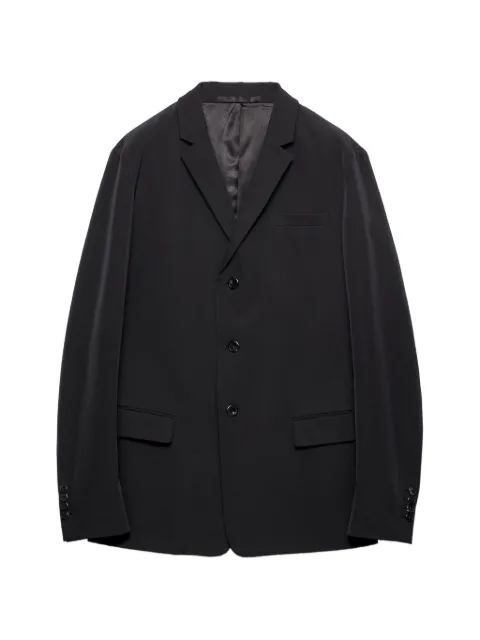 Prada notch-lapel single-breasted blazer