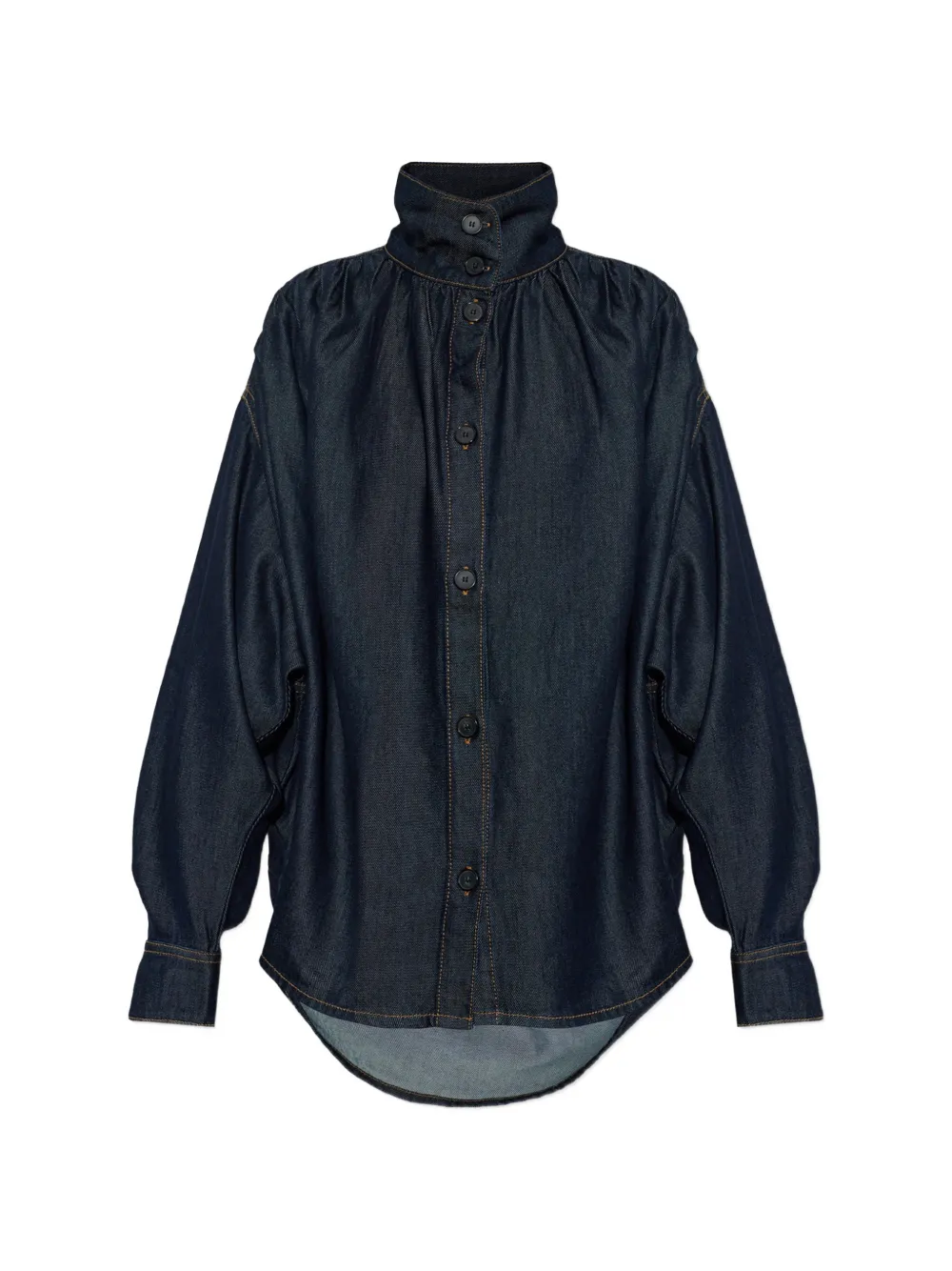 IRO Coming high-neck shirt - Blu