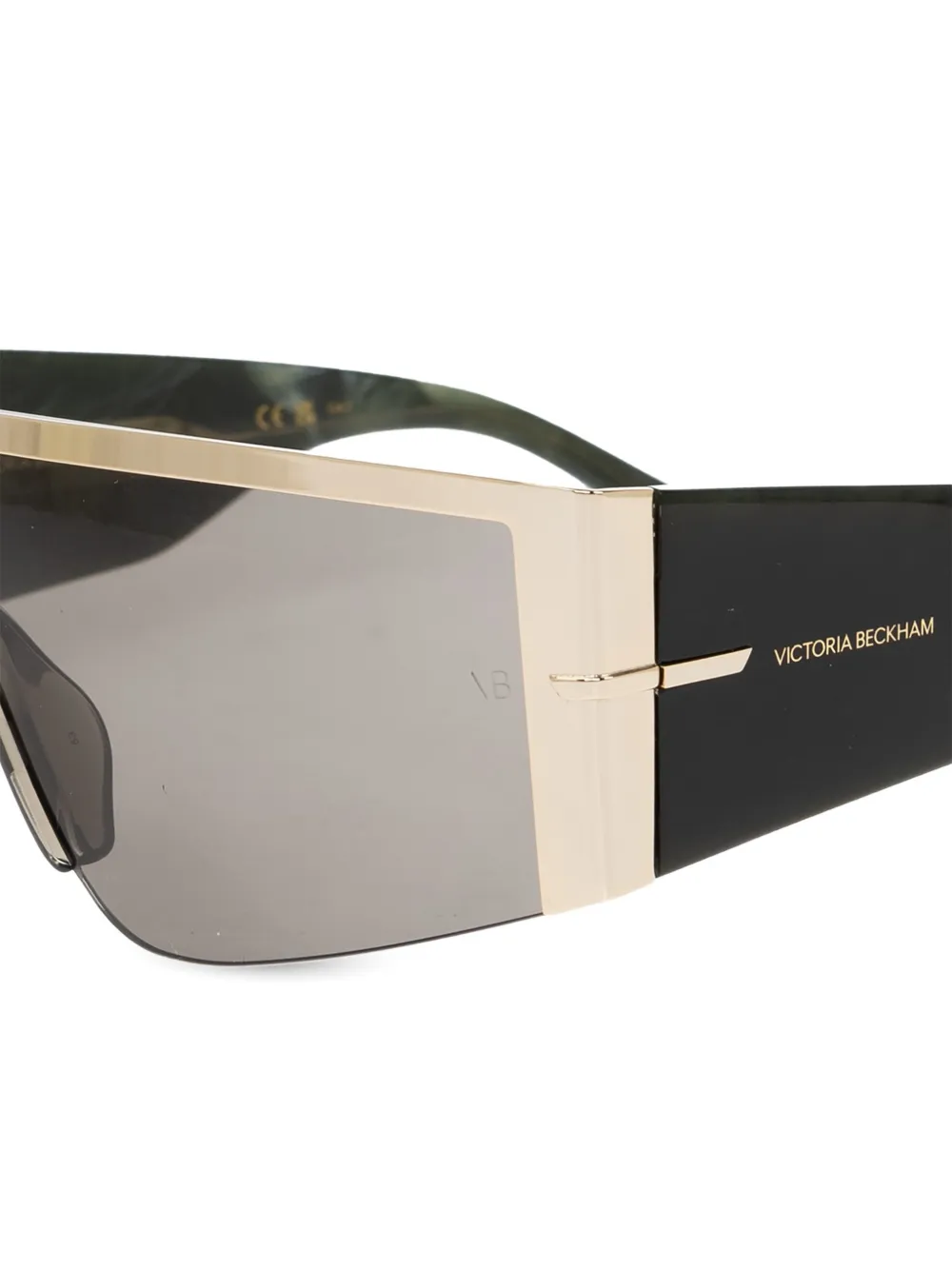 Victoria Beckham Eyewear geometric-frame sunglasses Goud