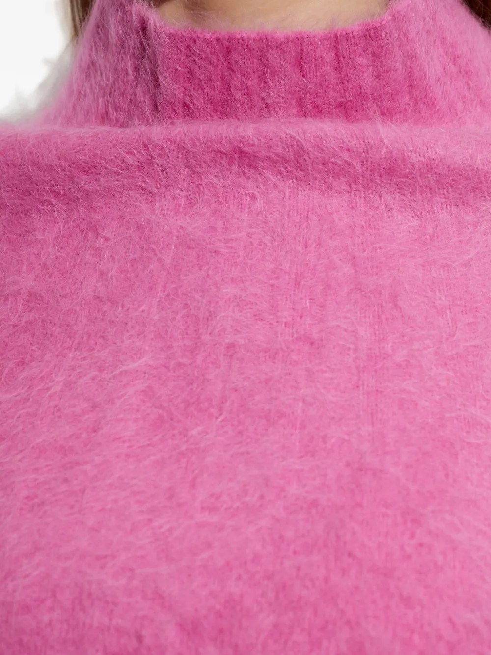 IRO Promisy brushed-finish sweater Roze