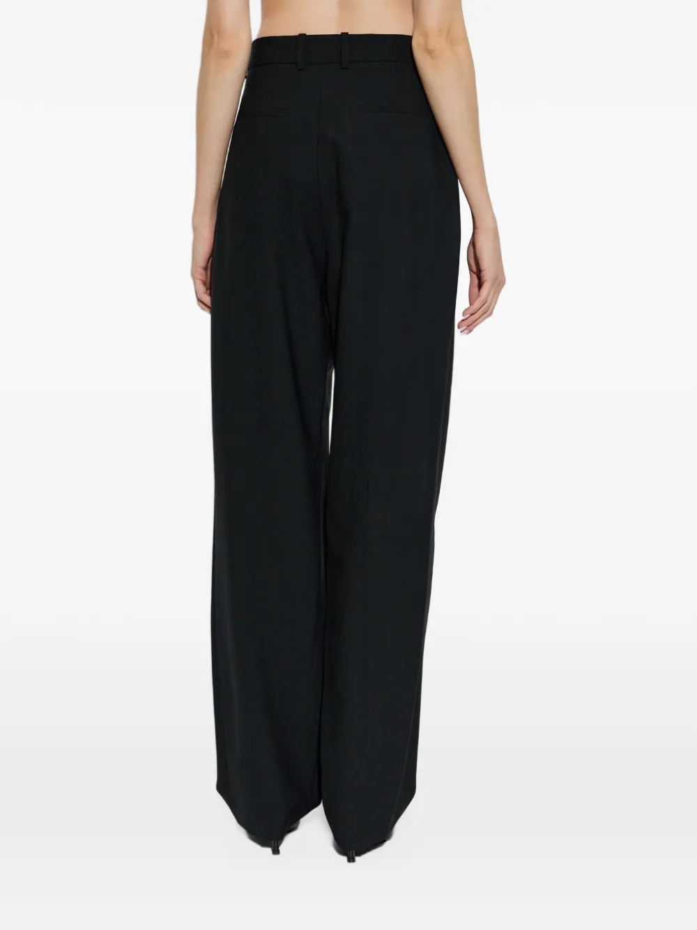 IRO Banquet pleated trousers Zwart