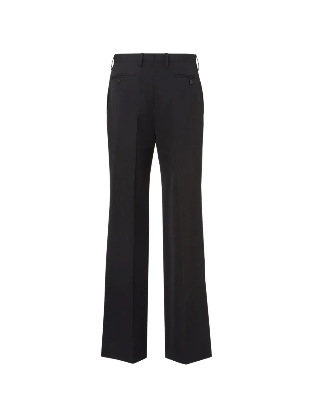 FENDI black wool pants Zwart