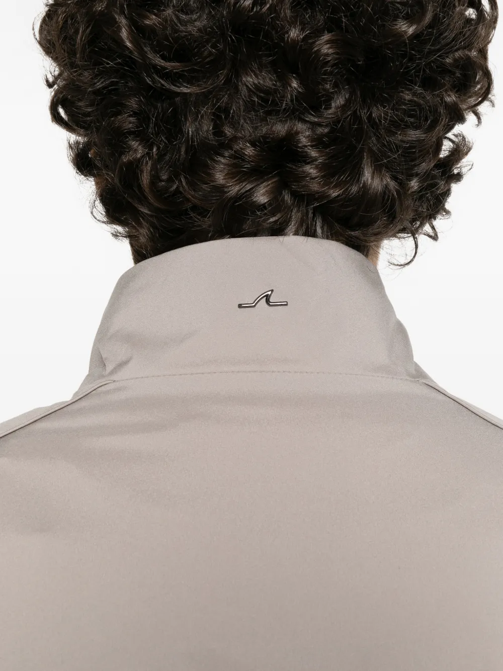 Paul & Shark panelled zip jacket Grijs
