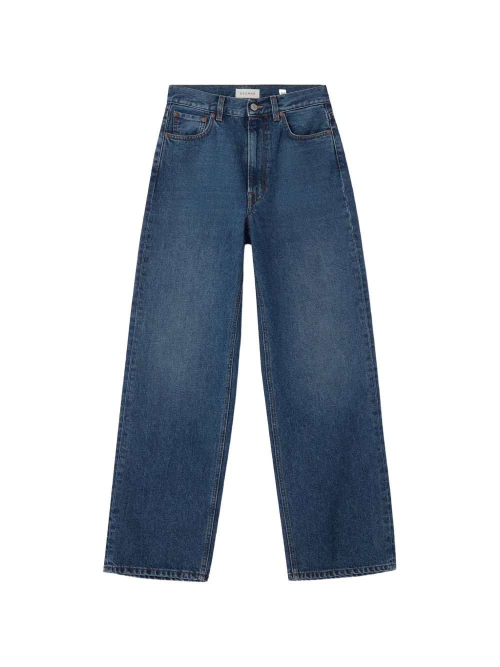 House Of Dagmar Jeans a vita media - Blu