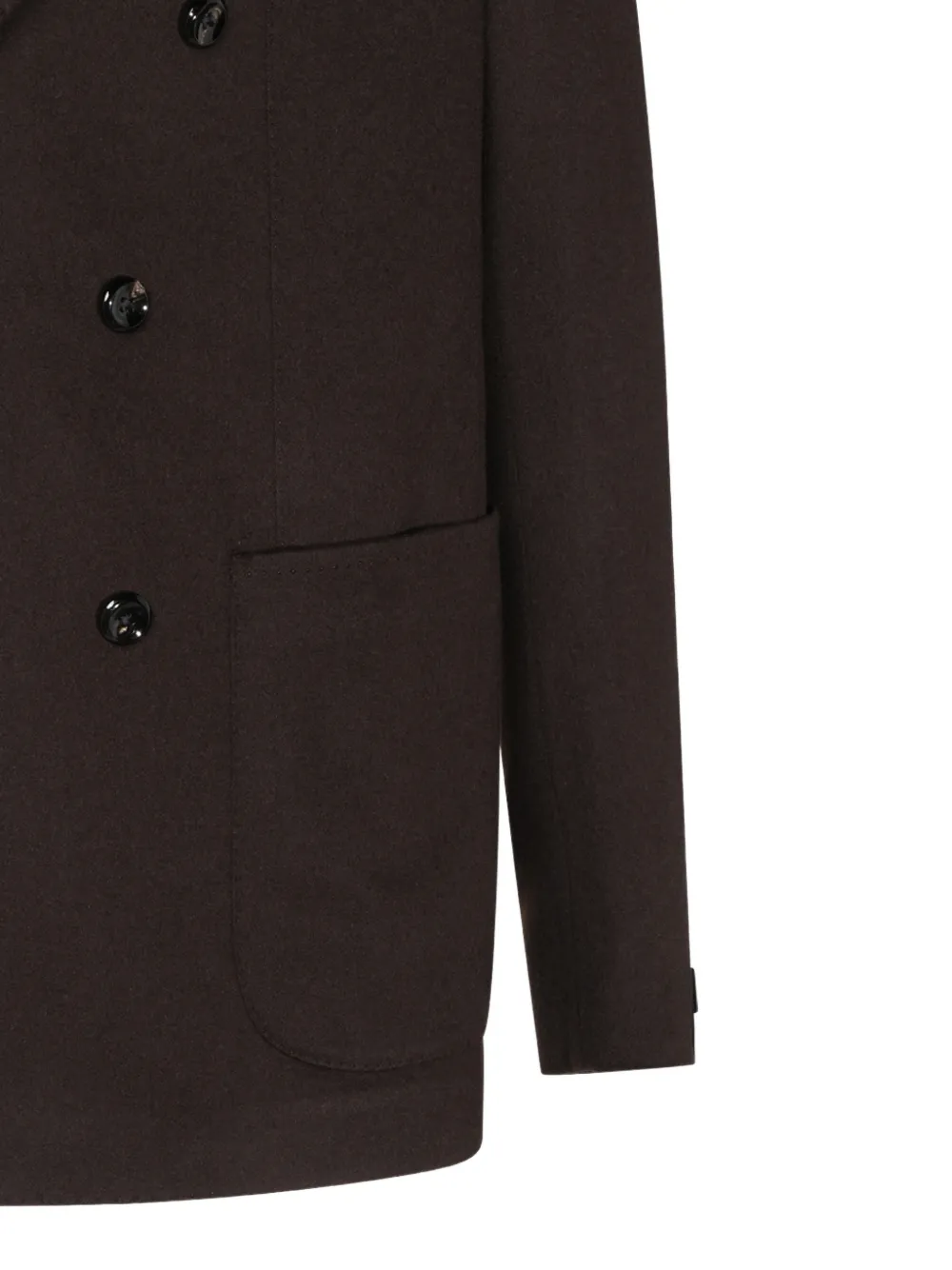 Tagliatore double-breasted peak-lapel blazer Bruin