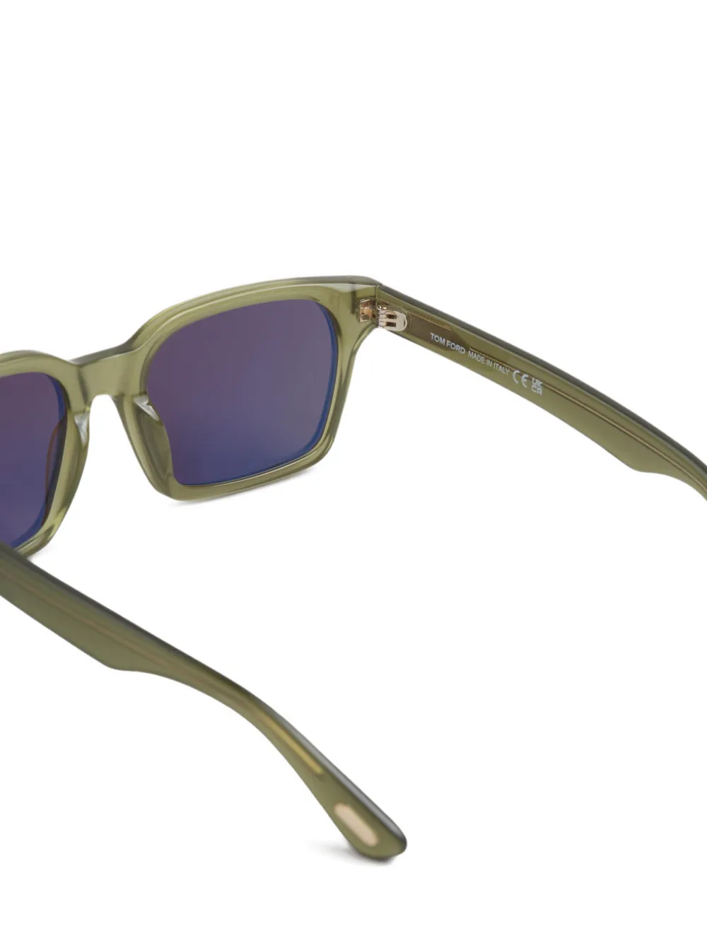 TOM FORD Eyewear square-frame sunglasses Groen