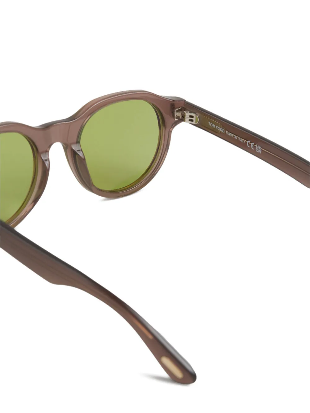 TOM FORD Eyewear round-frame sunglasses Bruin