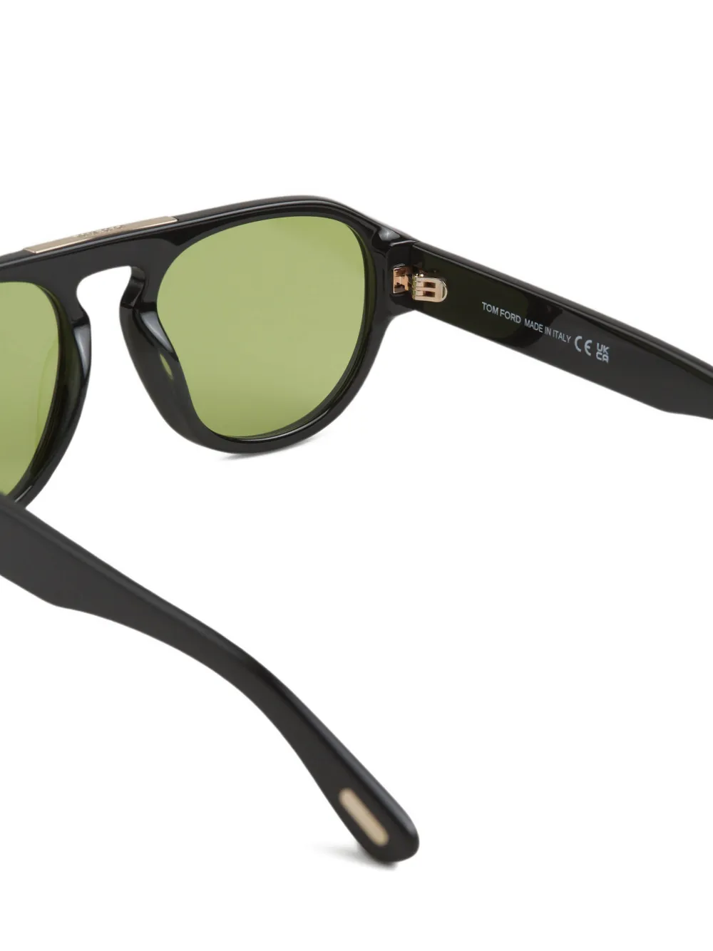 TOM FORD Eyewear pilot-frame sunglasses Zwart