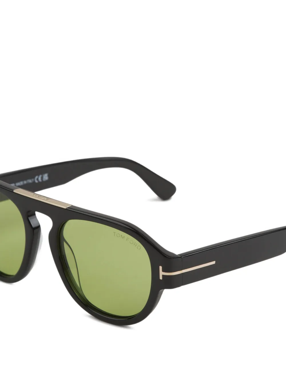 TOM FORD Eyewear pilot-frame sunglasses Zwart