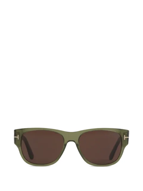 TOM FORD tortoiseshell-effect square-frame sunglasses