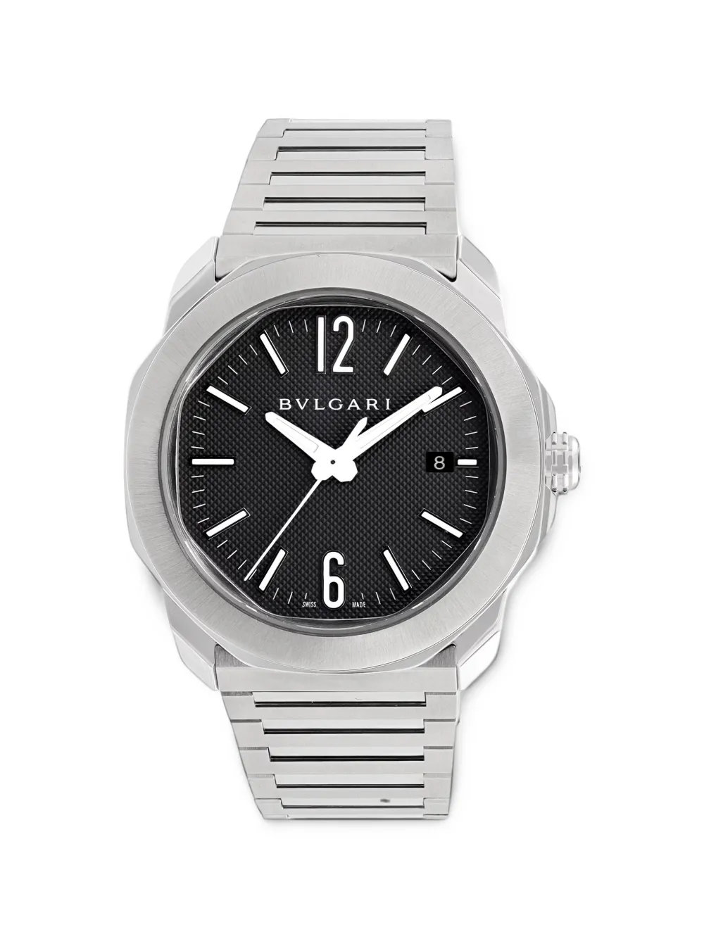 Bvlgari Pre-Owned Octo 41mm watch - Nero