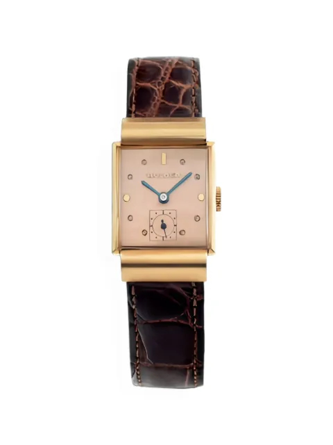 Bulova rectangular case 21mm watch