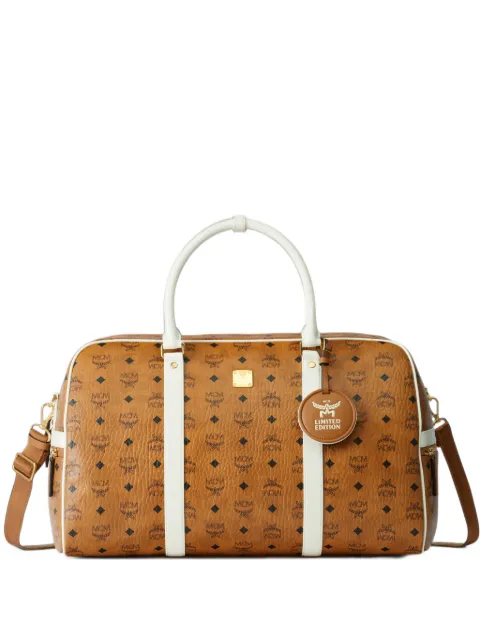 MCM adidas x FC Bayern small monogram-print Ottomar Weekender bag