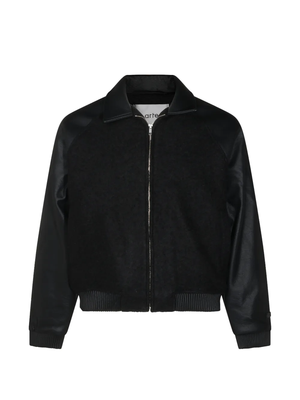 Arte Antwerp raglan-sleeve zip-up jacket - Noir Arte Antwerp raglan-sleeve zip-up jacket - Noir