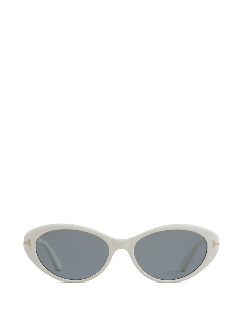 TOM FORD Eyewear T-logo cat-eye sunglasses Wit