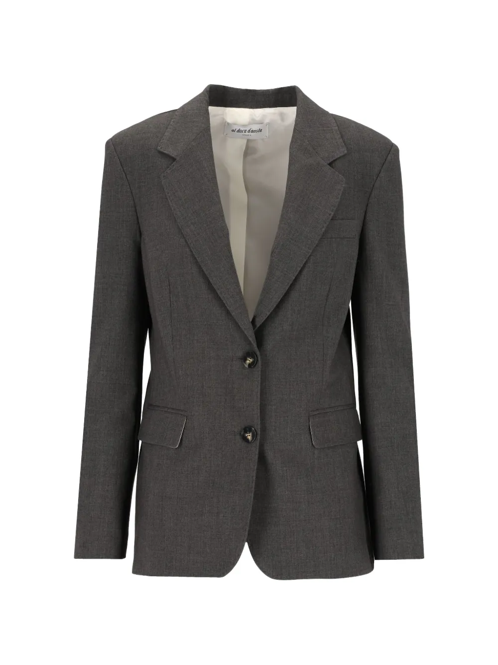 Al Duca D’Aosta 1902 single-breasted tailored blazer - Grey
