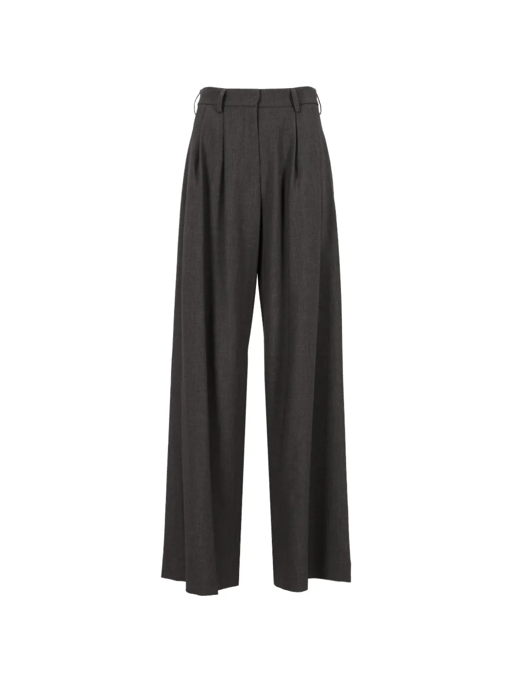 Al Duca D Aosta 1902 pleated wide-leg trousers Grijs