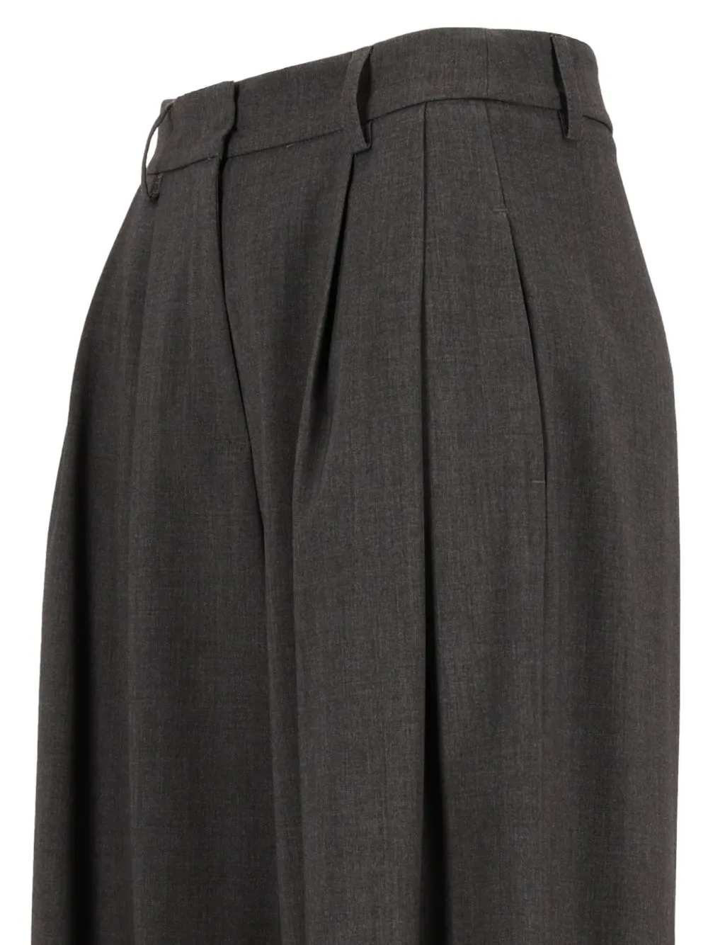 Al Duca D Aosta 1902 pleated wide-leg trousers Grijs