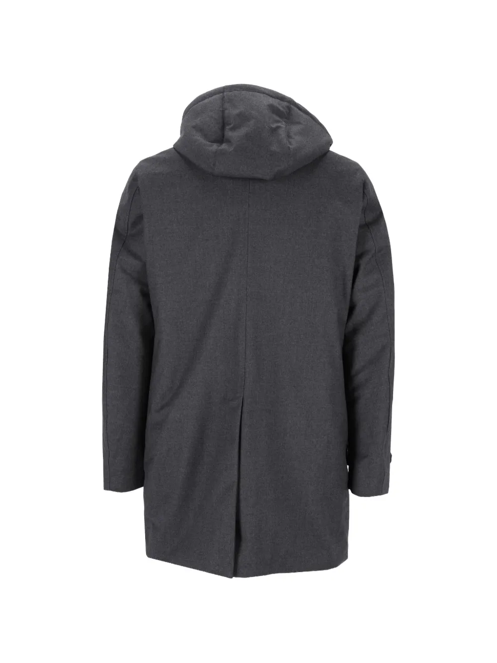 Moorer Ralli-LL hooded coat Grijs
