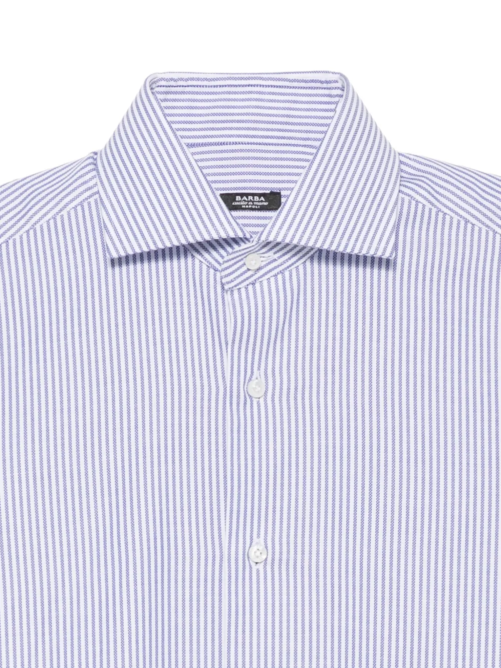 Barba striped shirt Wit