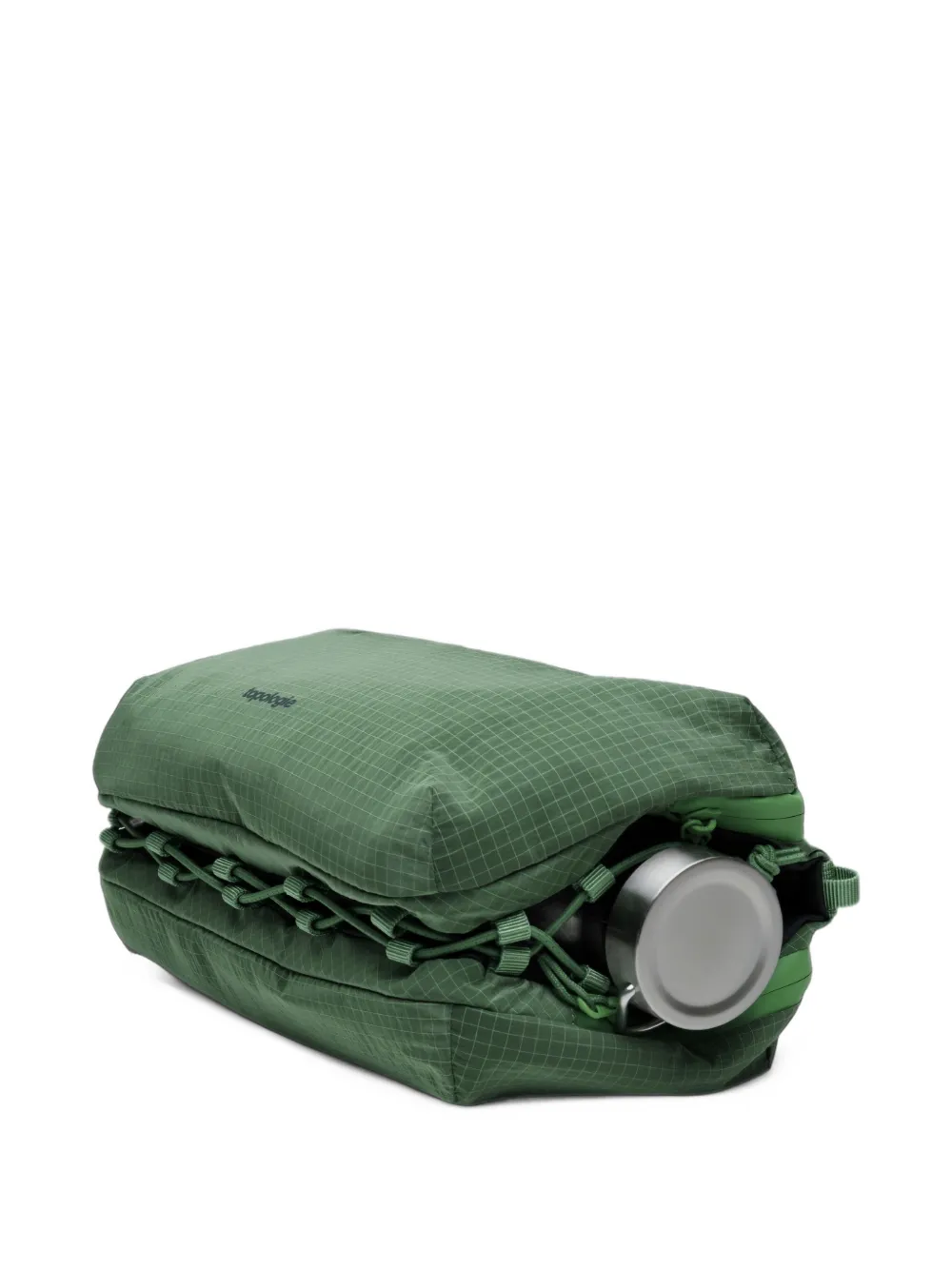 Topologie large Bottle Sacoche clutch bag Groen