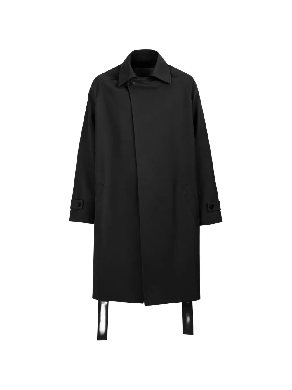 Costumein Riko belted wool trench coat - Nero