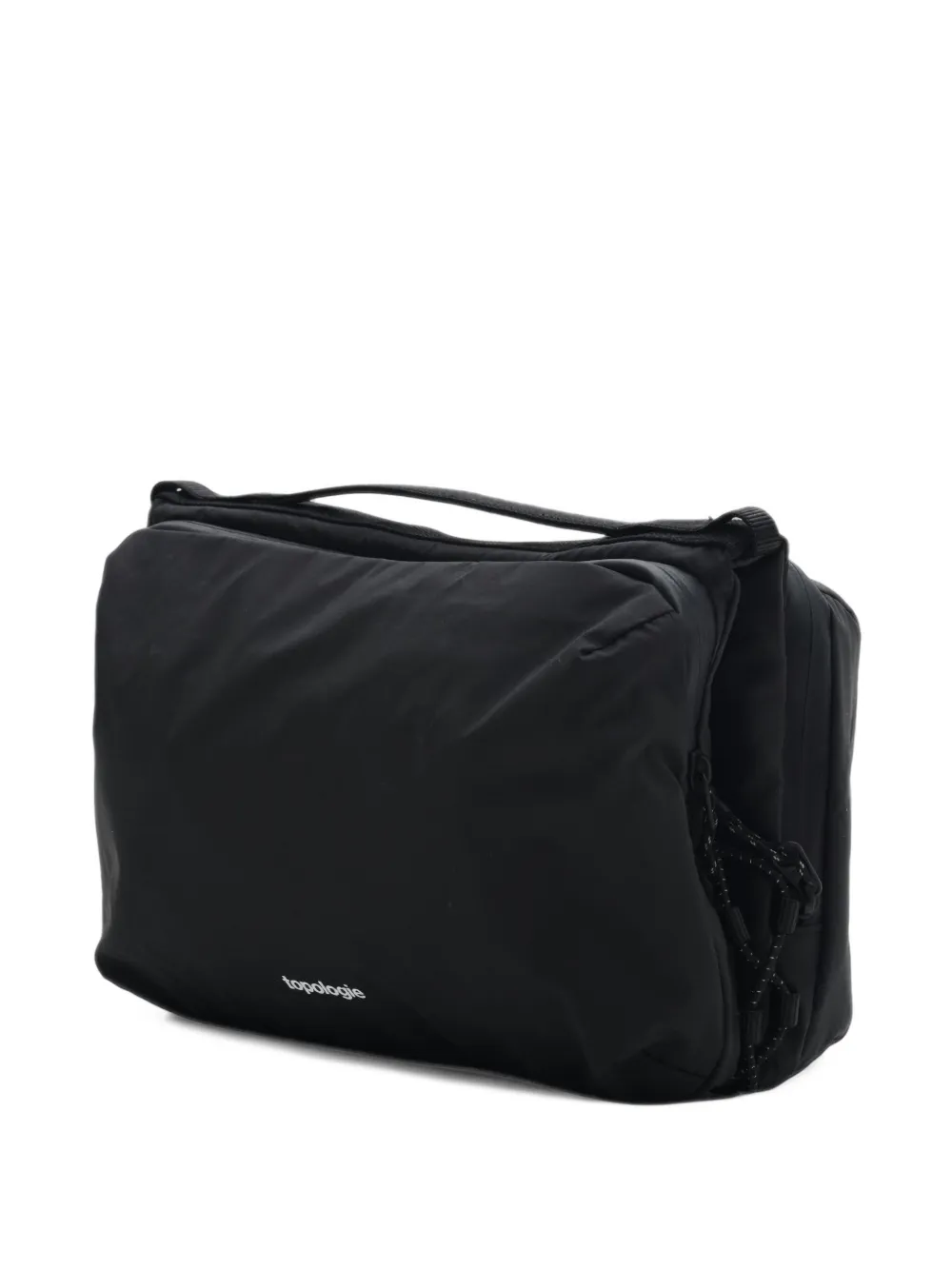 Topologie large Bottle Sacoche clutch bag - Nero