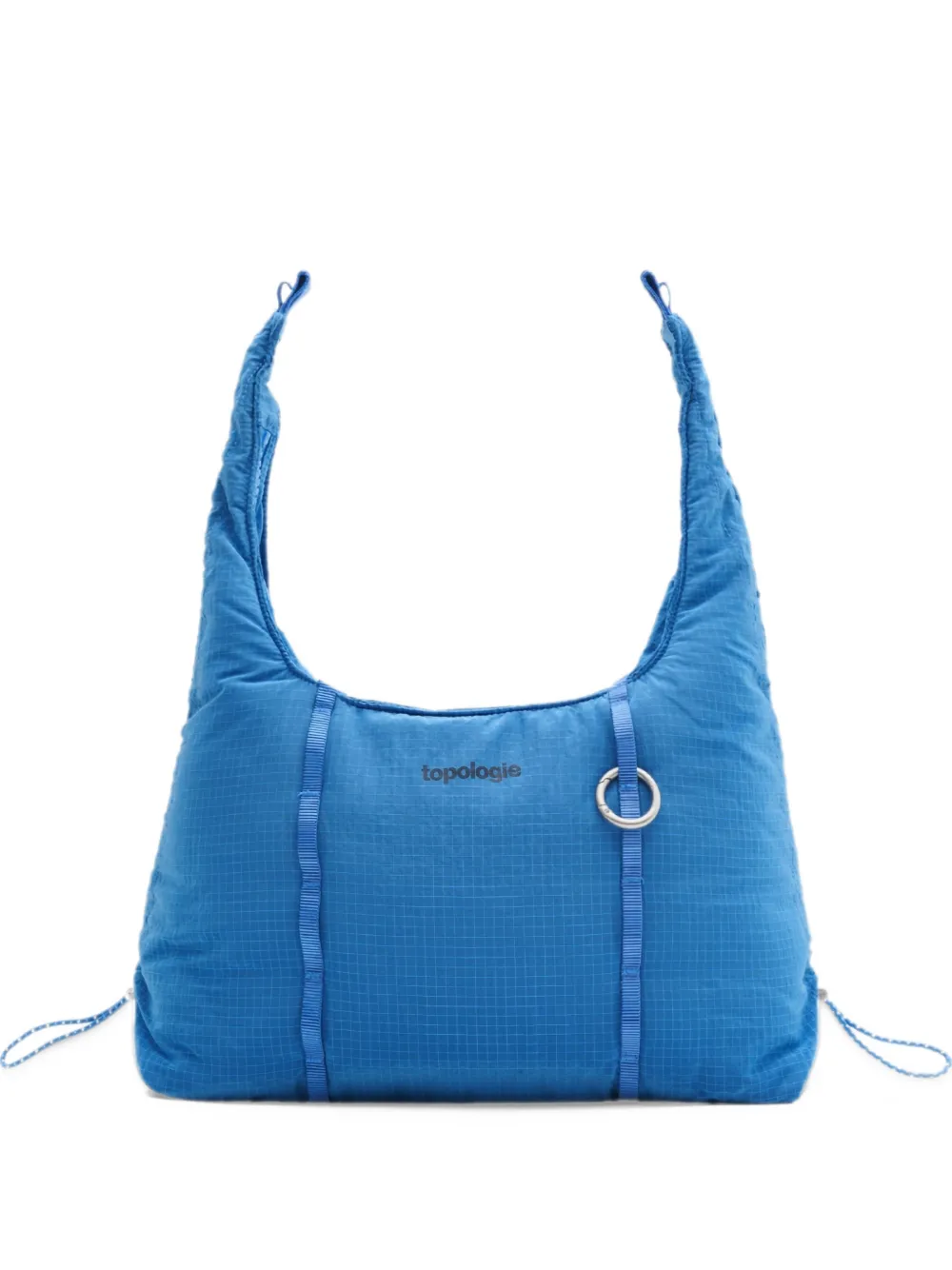 Topologie small Cloud ripstop tote bag - Blu