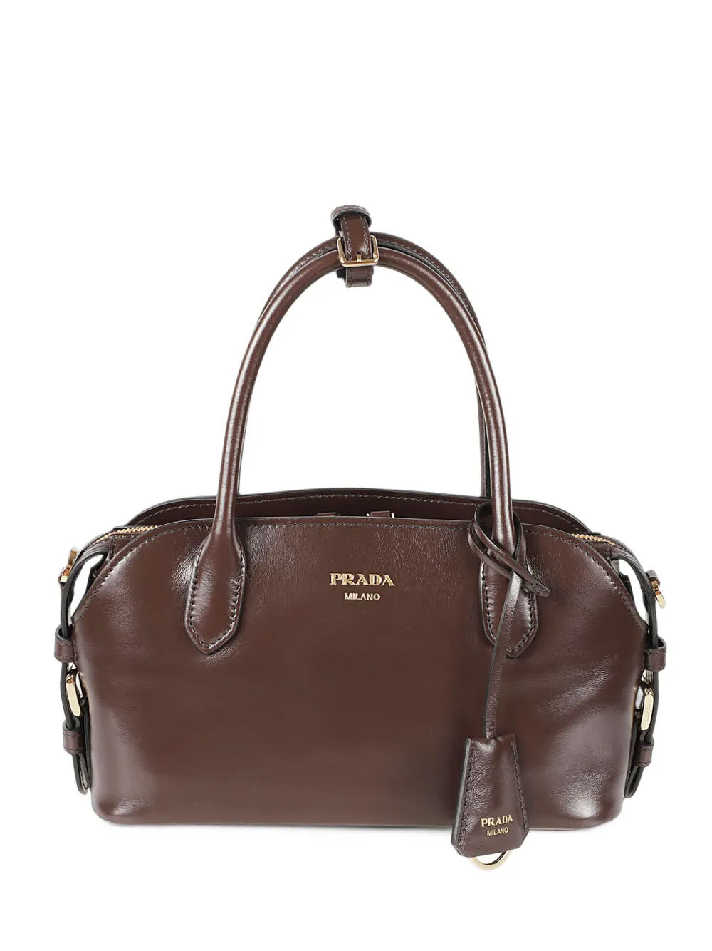 Prada leather tote bag Bruin