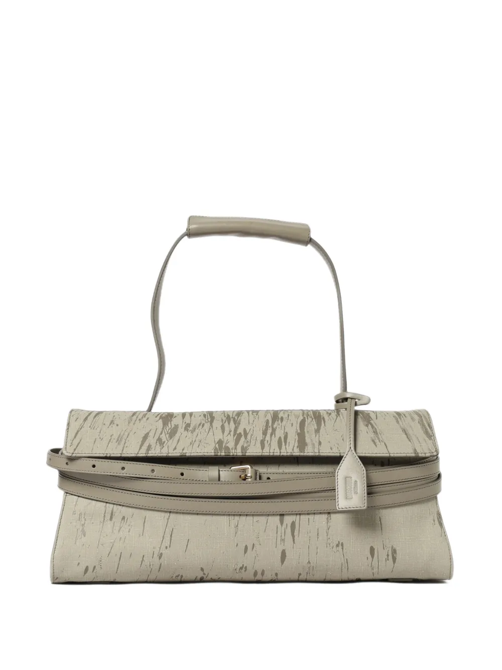 Moschino Rain Tie Me Allongé shoulder bag - Toni neutri