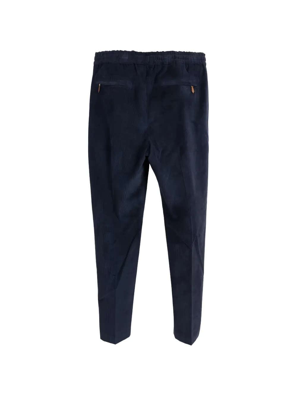 PT Torino corduroy drawstring trousers Blauw