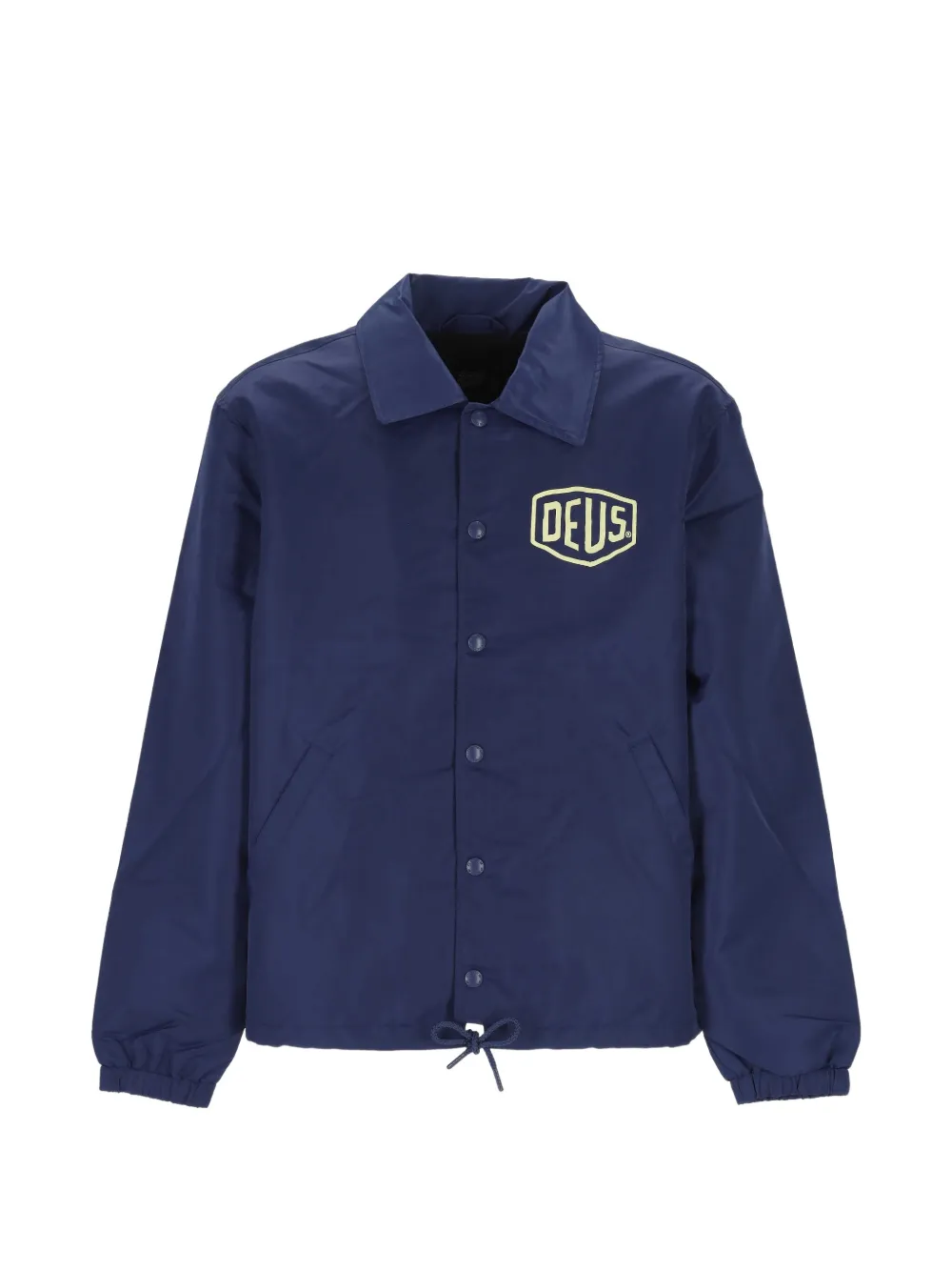 Deus Ex Machina Venice logo-print coach jacket Blauw