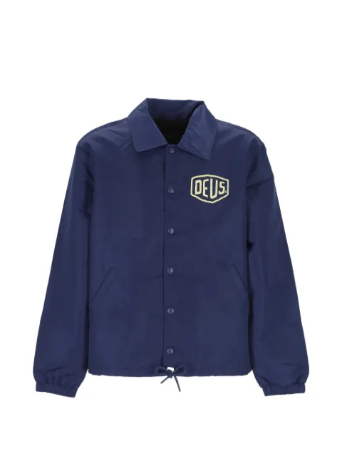 Deus Ex Machina Venice logo-print coach jacket