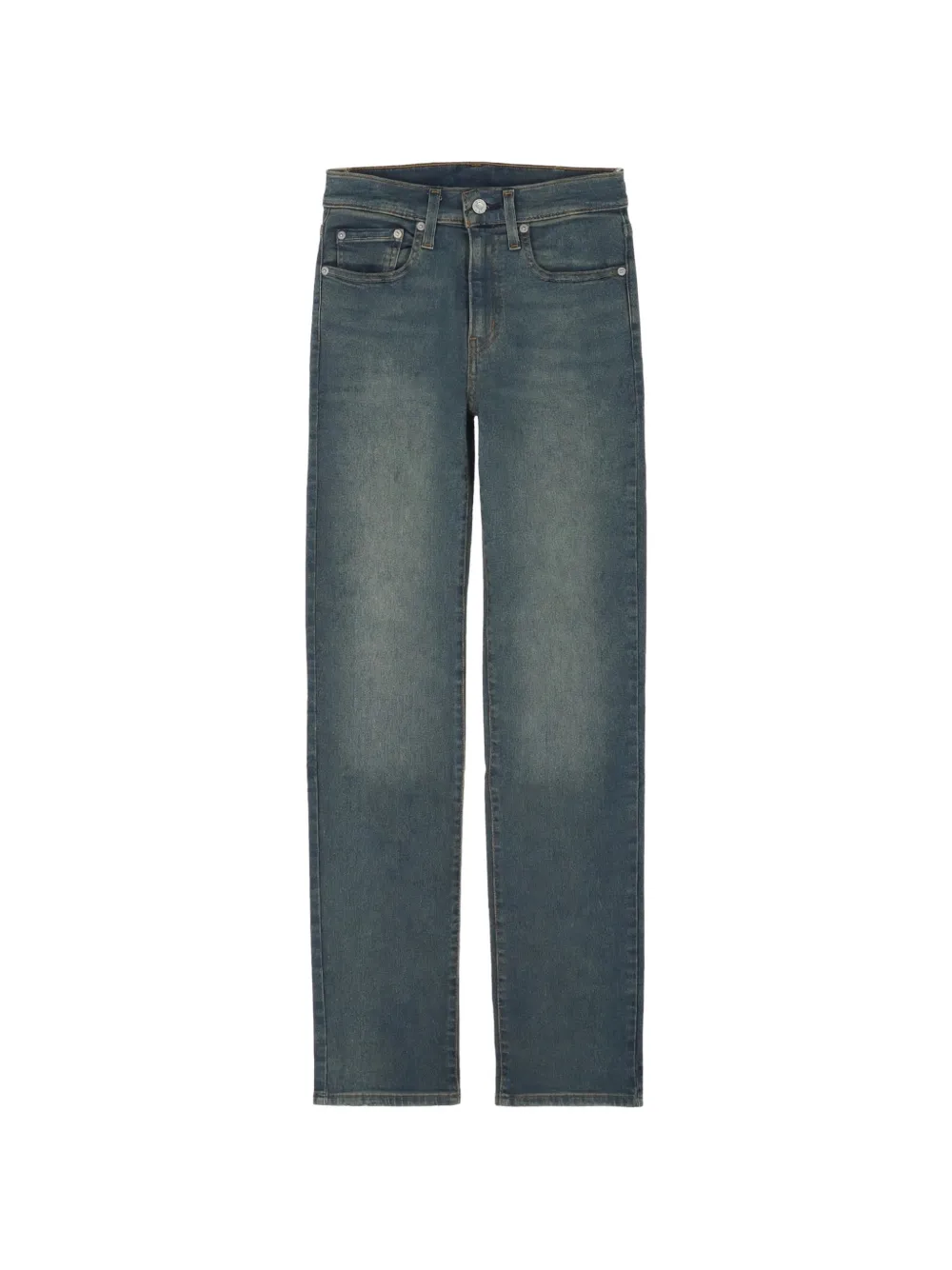 Levi's 724 High Rise slim-straight jeans - Blu
