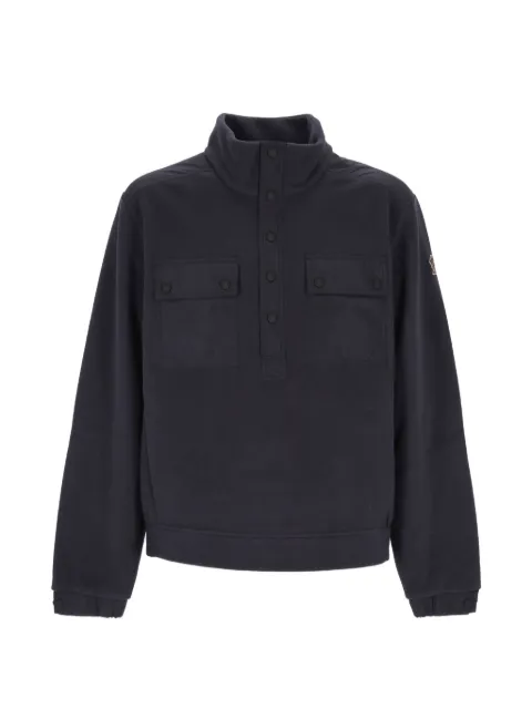 Moncler Grenoble Polartec® logo-patch fleece sweater