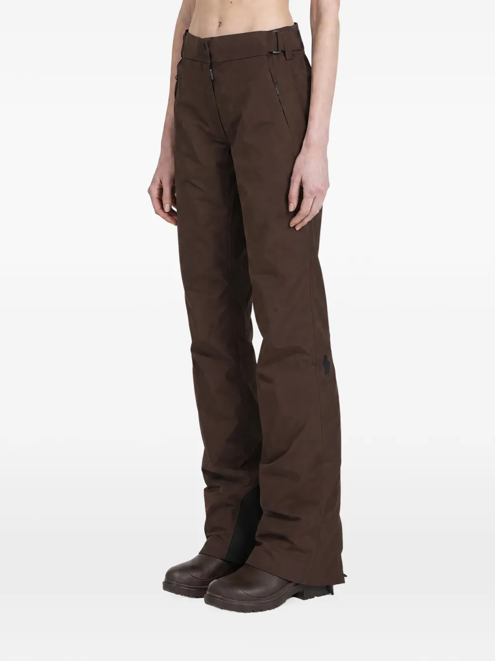 Moncler Grenoble logo-patch ski pants Bruin