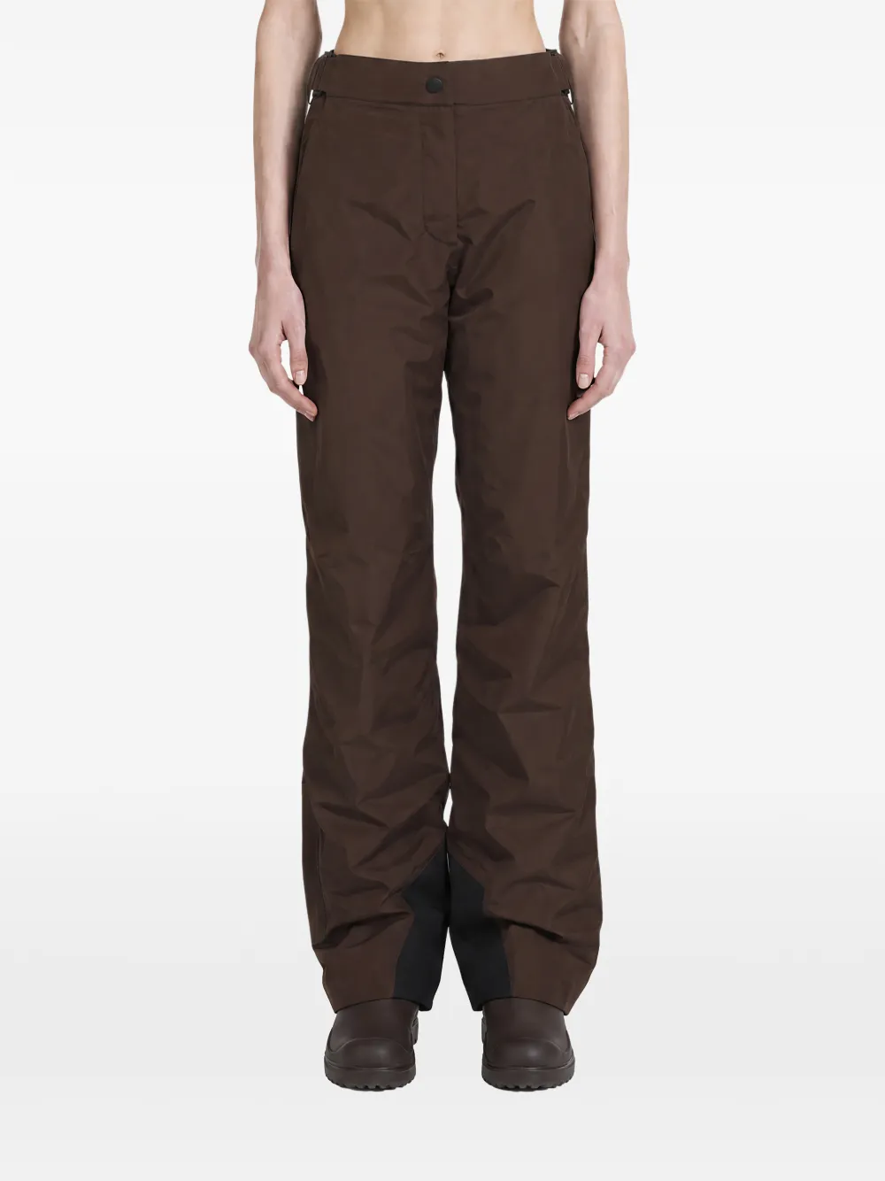 Moncler Grenoble logo-patch ski pants Bruin