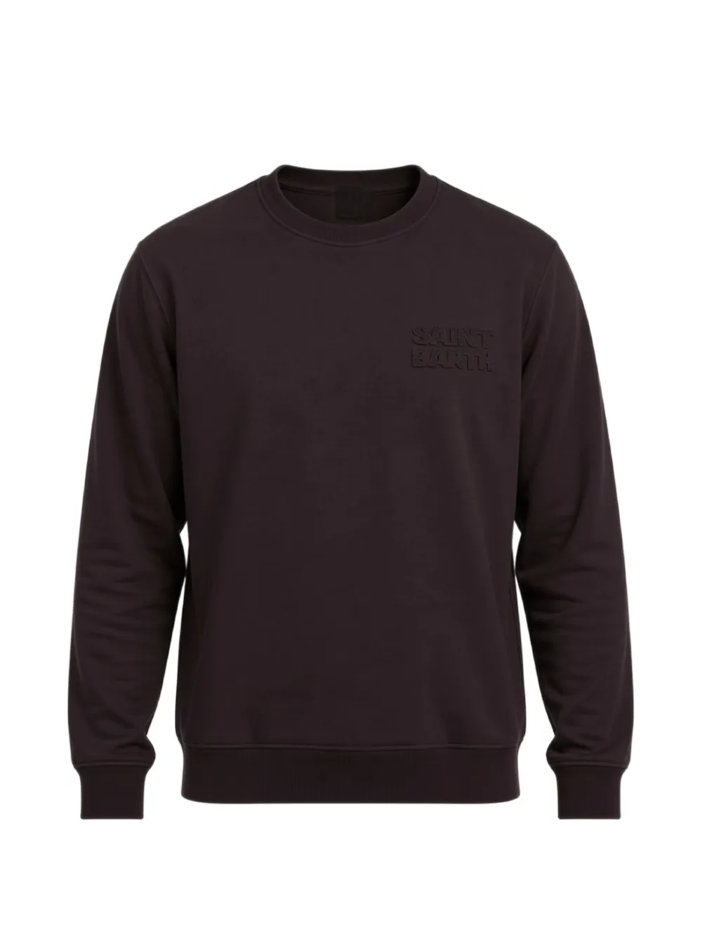 MC2 Saint Barth logo-embroidered sweatshirt Zwart