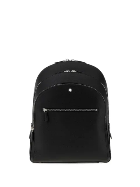 Montblanc medium grained calf leather backpack