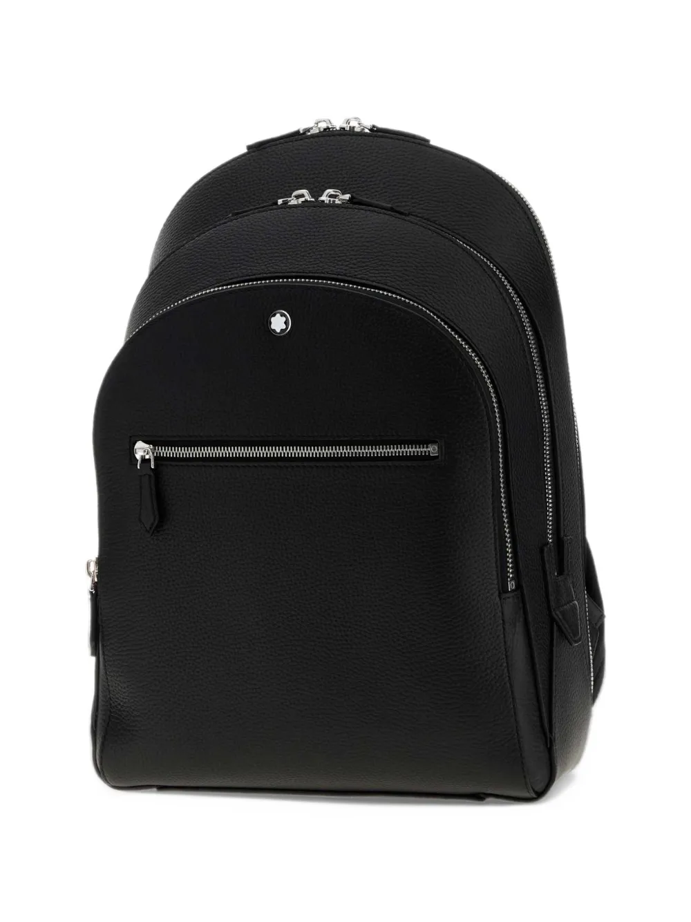 Montblanc Medium rugzak van kalfsleer met textuur Zwart