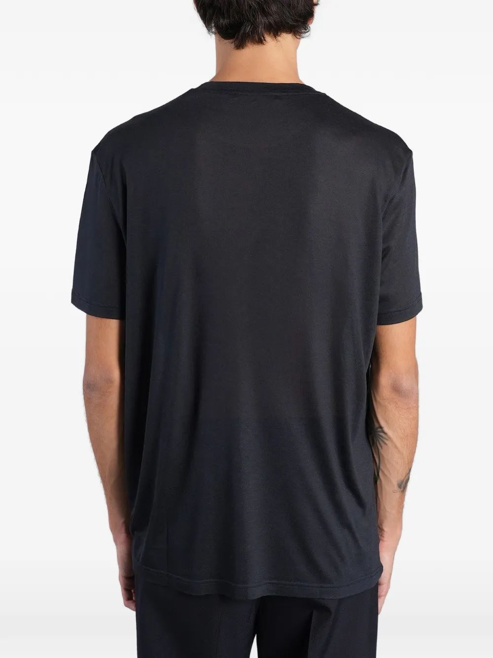 Low Brand T-shirt met korte mouwen Blauw