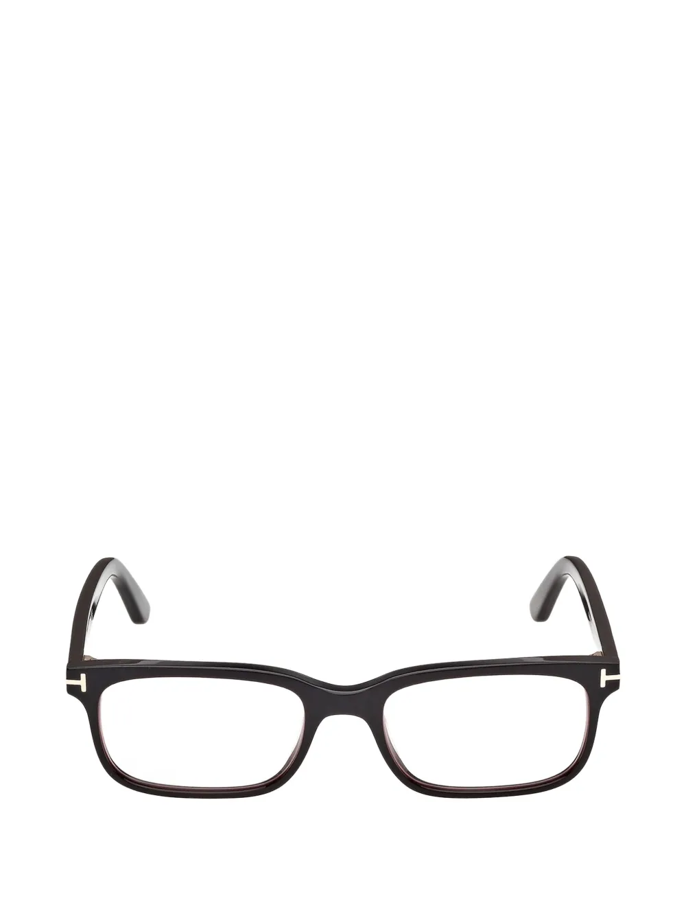TOM FORD Eyewear Scout-02 rectangle-frame glasses Zwart