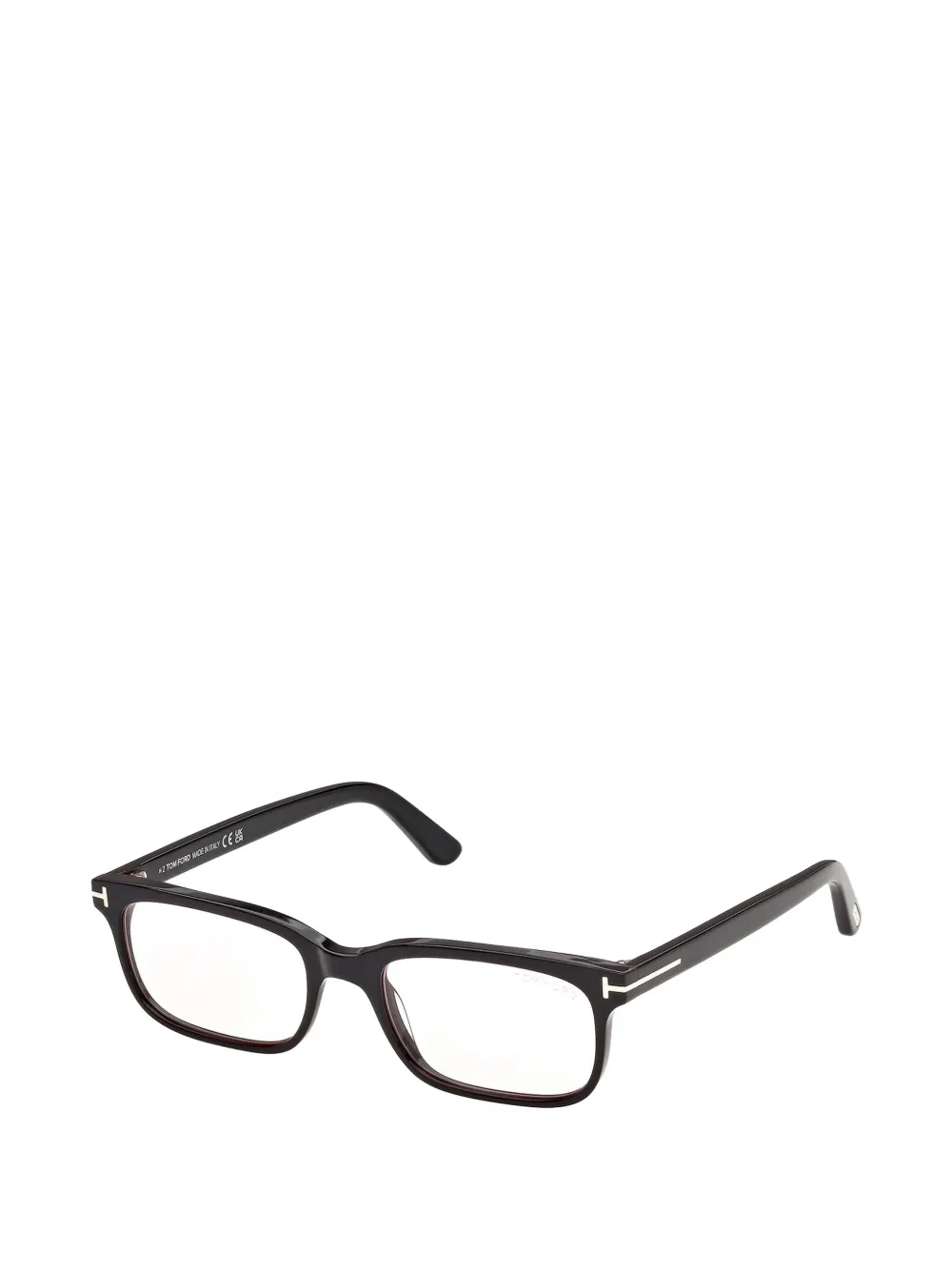 TOM FORD Eyewear Scout-02 rectangle-frame glasses Zwart