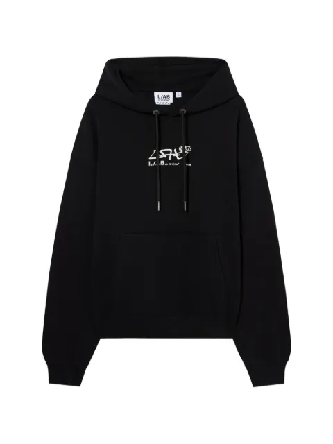 L/ab c/o Off-White Graffiti Diagonal hoodie