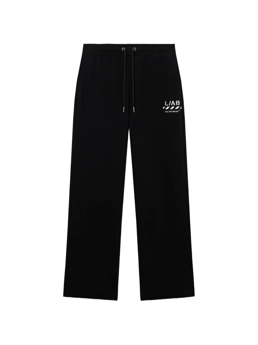 L/ab c/o Off-White Core Diagonal track pants - Nero
